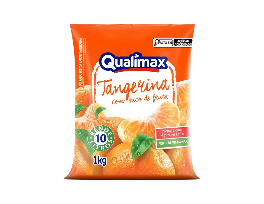 REFRESCO TANGERINA QUALIMAX 1 KG (CX 10 PCT)